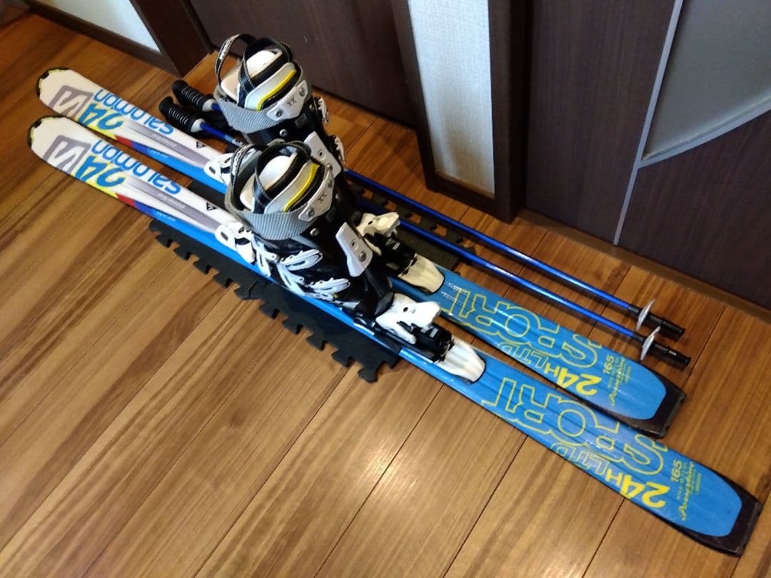 【ハイエンド】SALOMON/メンズ用/スキーセット/メンテ・WAX済み✔