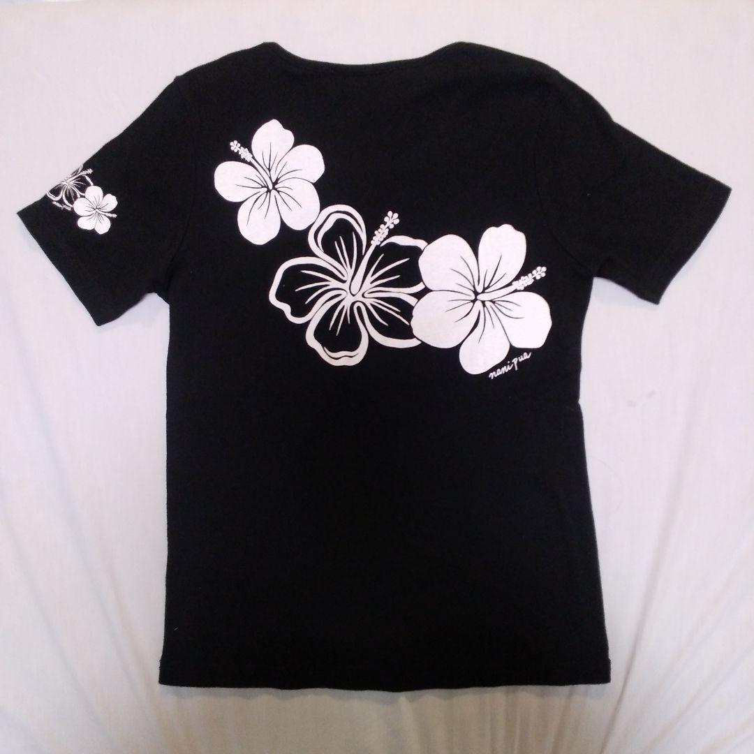 nani pua ナニプア 黒 白 パウスカート フラダンス