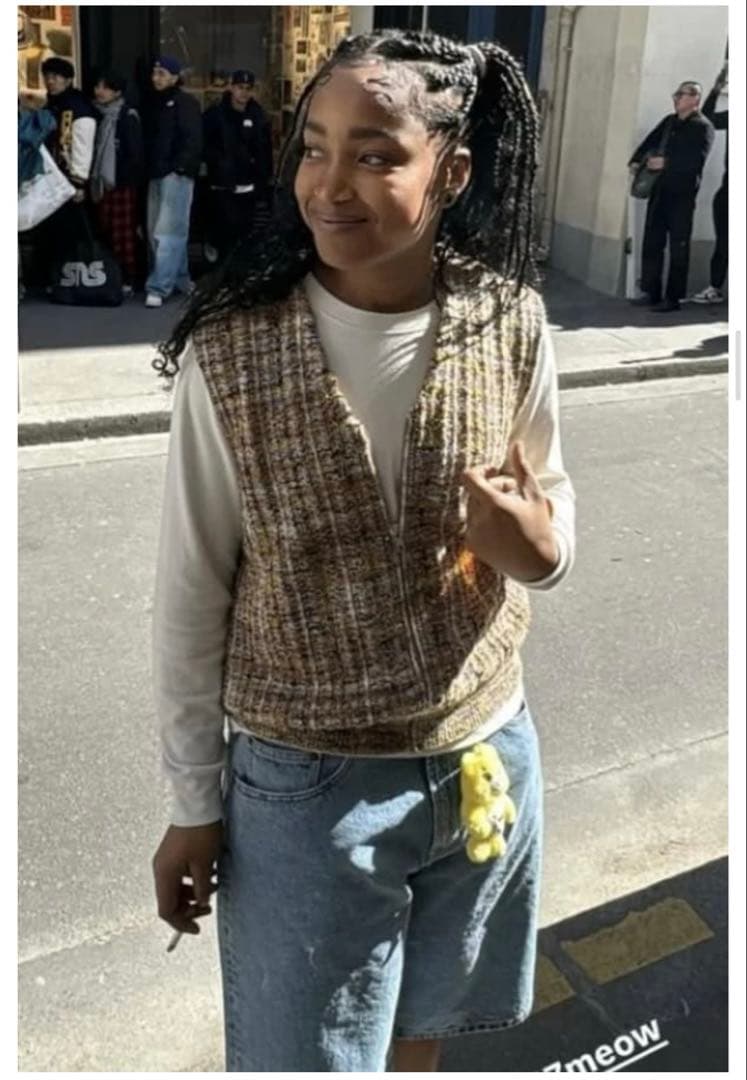 Supreme Speckled Zip Up Sweater Vest M - メルカリ