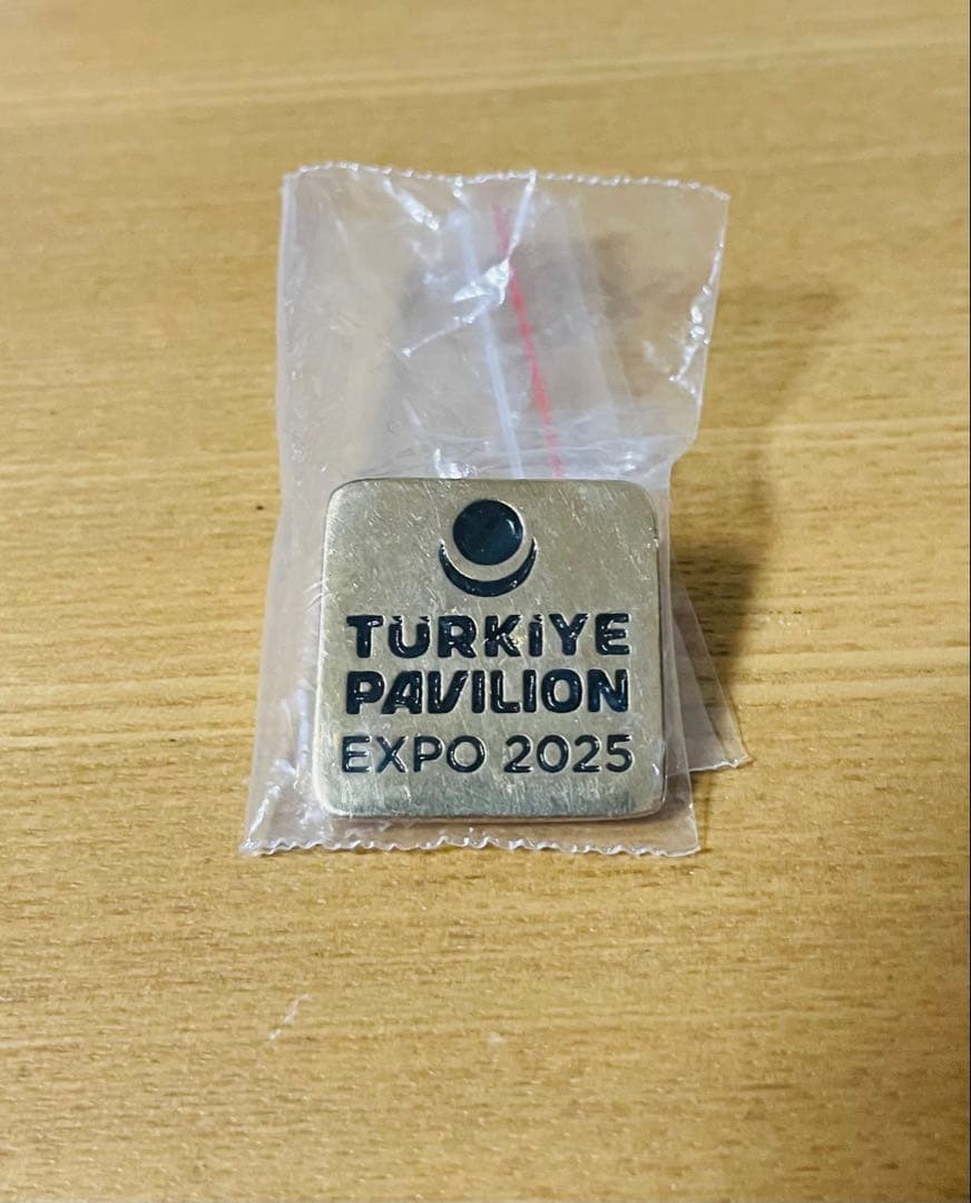超激レア・非売品】大阪・関西万博 Expo 2025トルコ館 ピンバッジ