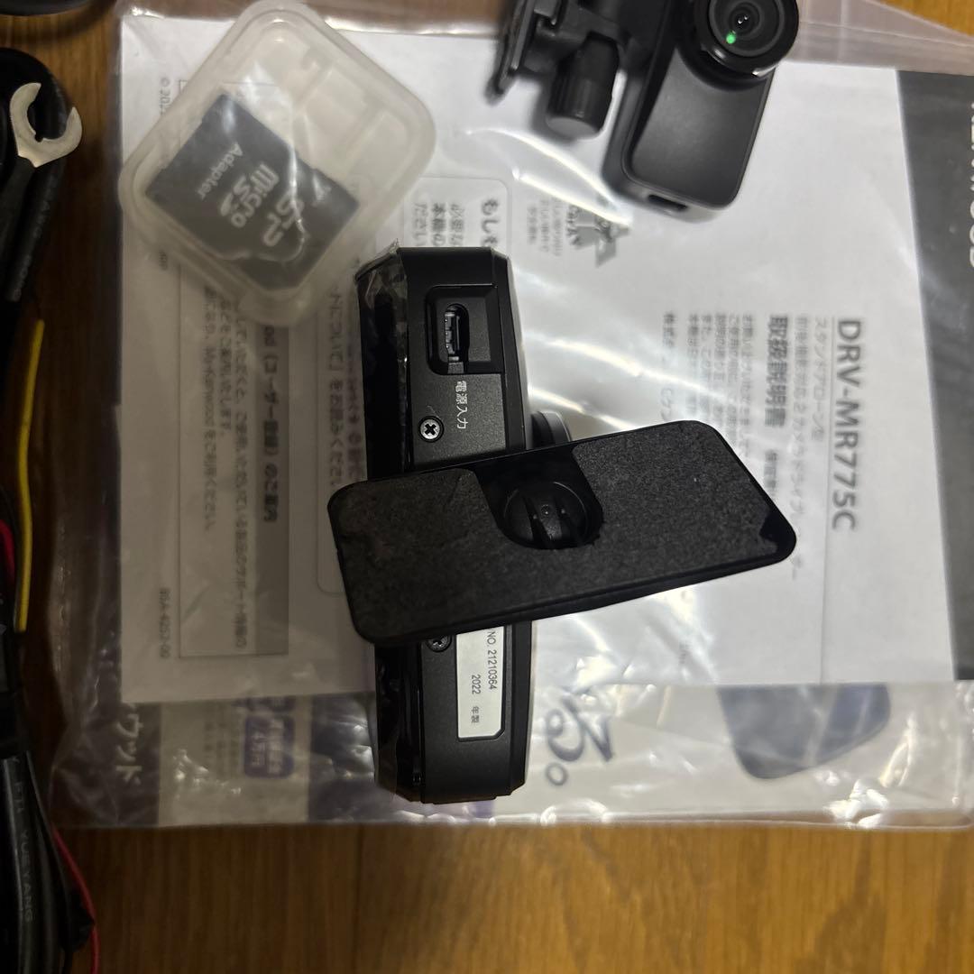KENWOOD DRV-MR775C ドライブレコーダー　付属品一式有り