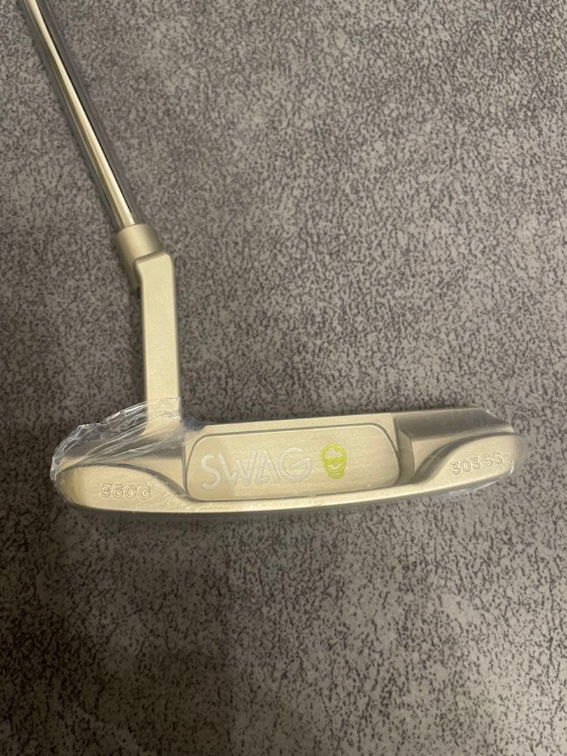 新品未使用　SWAG パター 303SS 360G ロフト1度　サブグリップ付