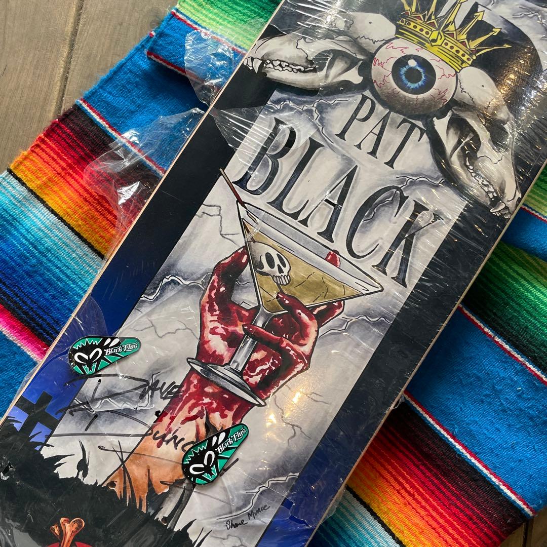 Embassy Pat Black スケボーデッキ定価¥26,500