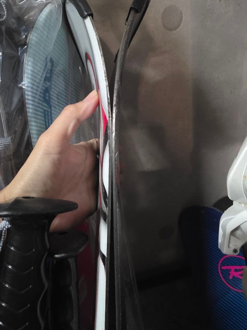 k2 スキー板 100cm サロモンスキー靴　ポール3点セット