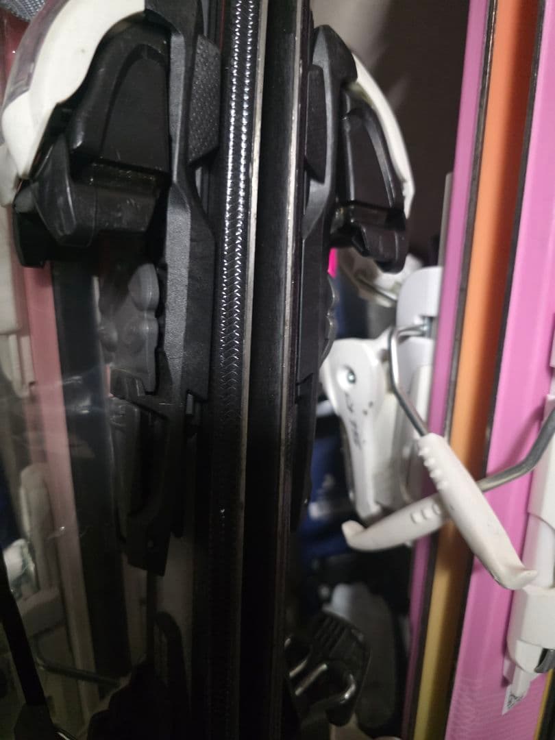 k2 スキー板 100cm サロモンスキー靴　ポール3点セット