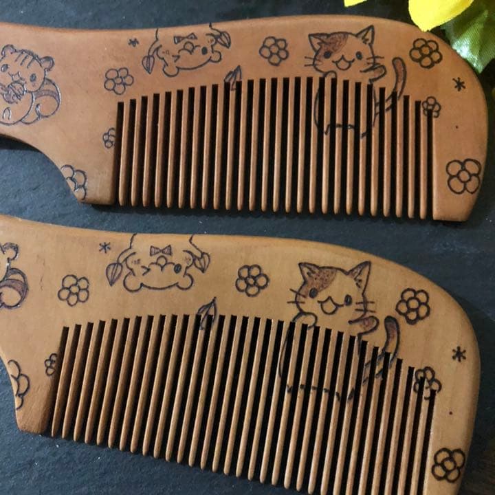 確認♡♡桃の木クシ