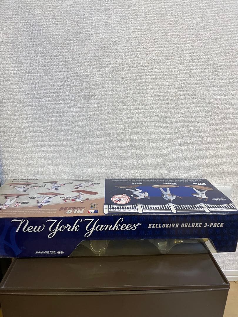 希少！ヤンキースEXCLUSIVE DELUXE 3-PACK フィギュアセット