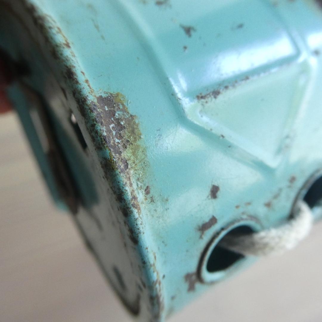 物干し紐　巻き戻し式ランドリーライン　アンティーク　アメリカ製