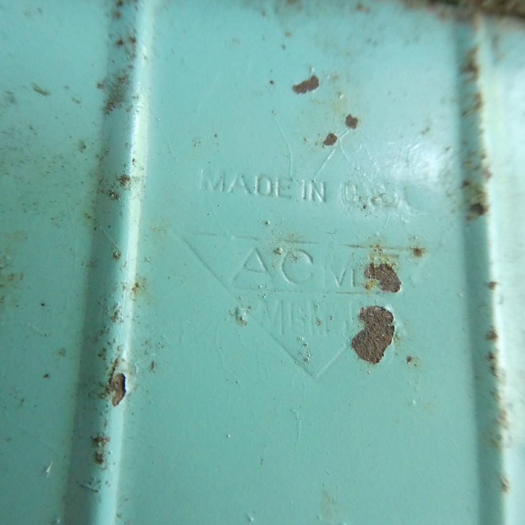 物干し紐　巻き戻し式ランドリーライン　アンティーク　アメリカ製