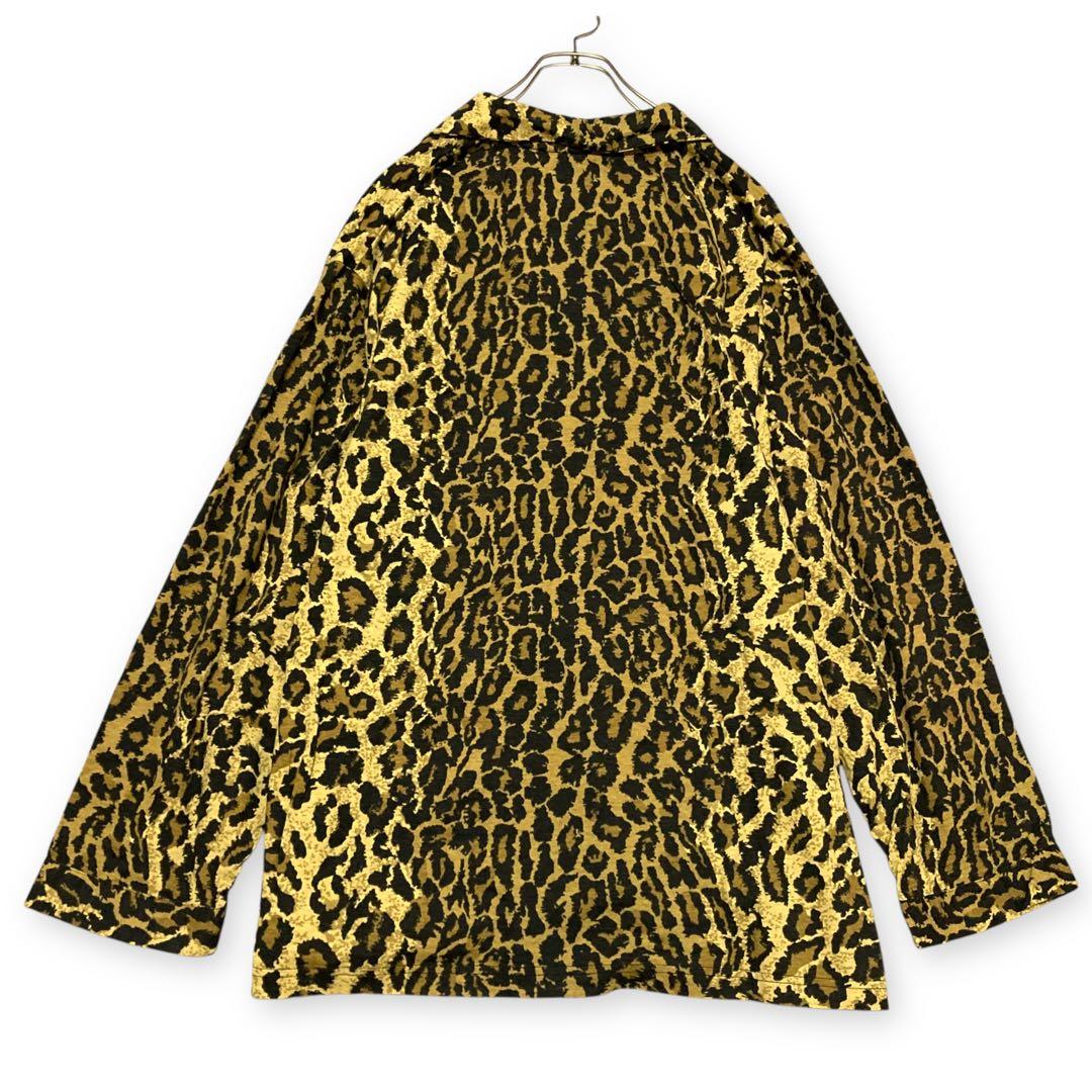 90s XL Nick&Nora パジャマシャツ レオパード カートコバーン - メルカリ