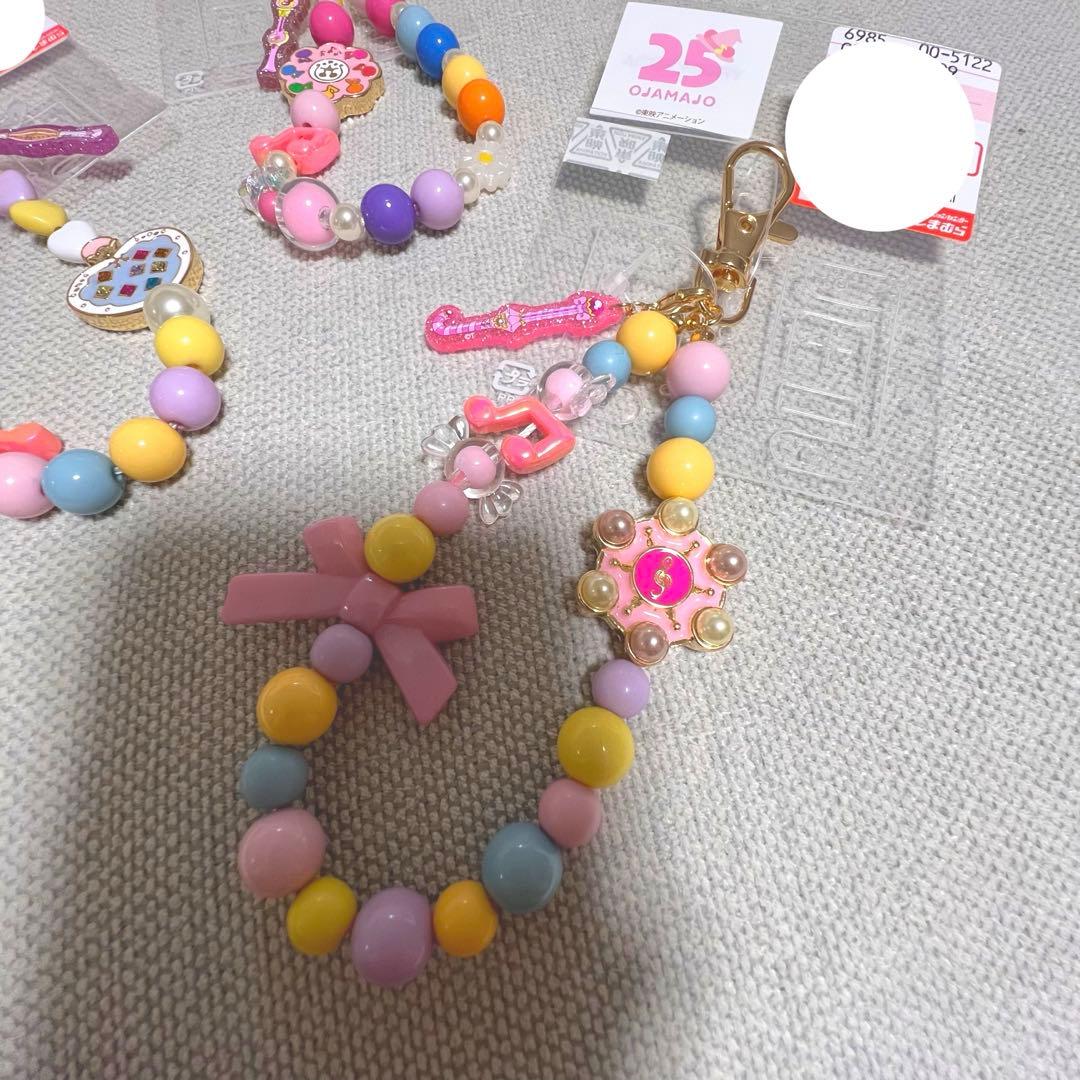 しまむら おジャ魔女どれみ 25周年 バッグチャーム キーホルダー 2種類