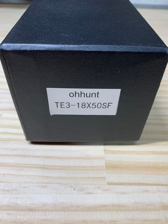 実銃対応 OHHUNT TE3-18×50sf ライフル スコープ