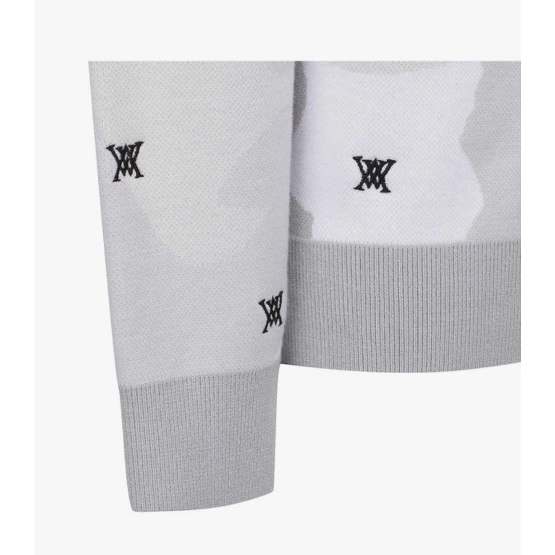 ANEWアニュー☆メンズ長袖トップススウェットトレーナーL☆ゴルフ