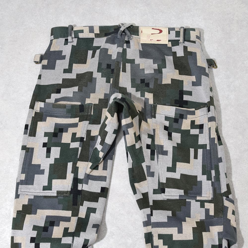 90s ビューティビースト beauty:beast 立体裁断 デジカモ パンツ