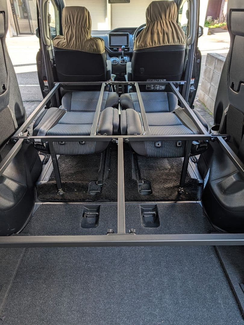 ヴォクシー 80系 ベッドキット ブラック