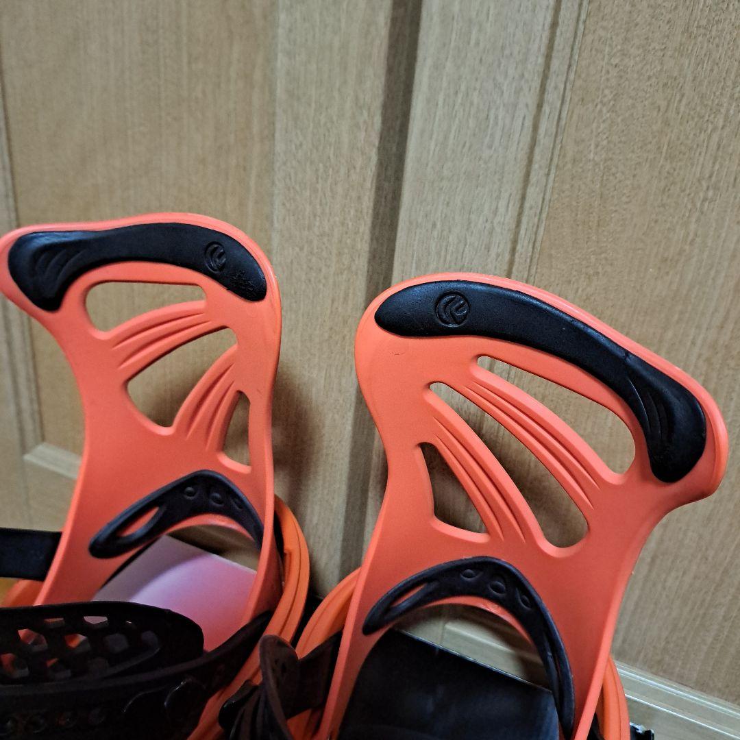 FLUX DSL 18-19 M ネオンオレンジ フラックス ビンディング