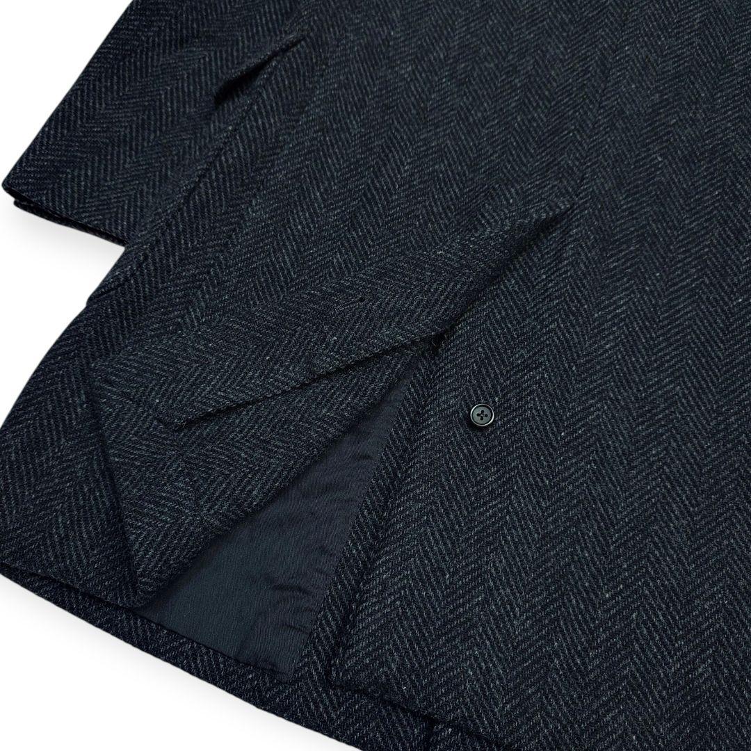 【美品】マーガレットハウエル ウール ヘリンボーン チェスターコート M