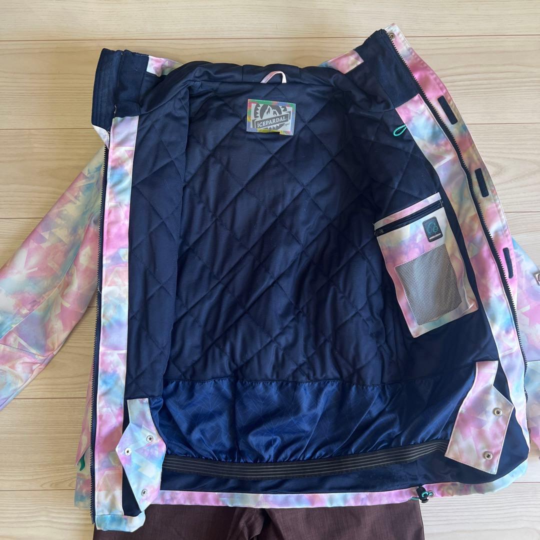 ICEPARDAL レディース　9号　スノーボードウェア上下セット
