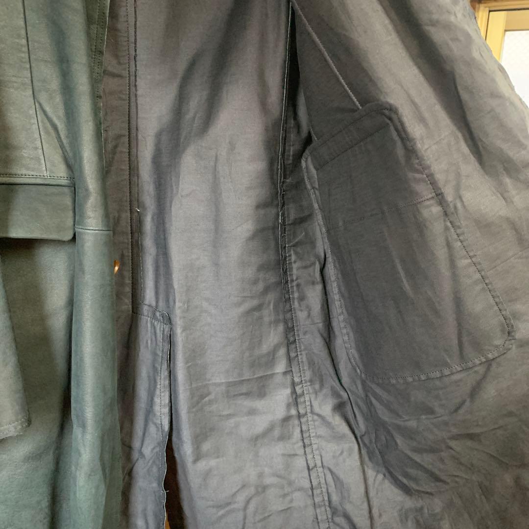 2002AW　裁ち切りデザインコート　コムデギャルソンオムプリュス　海外品番