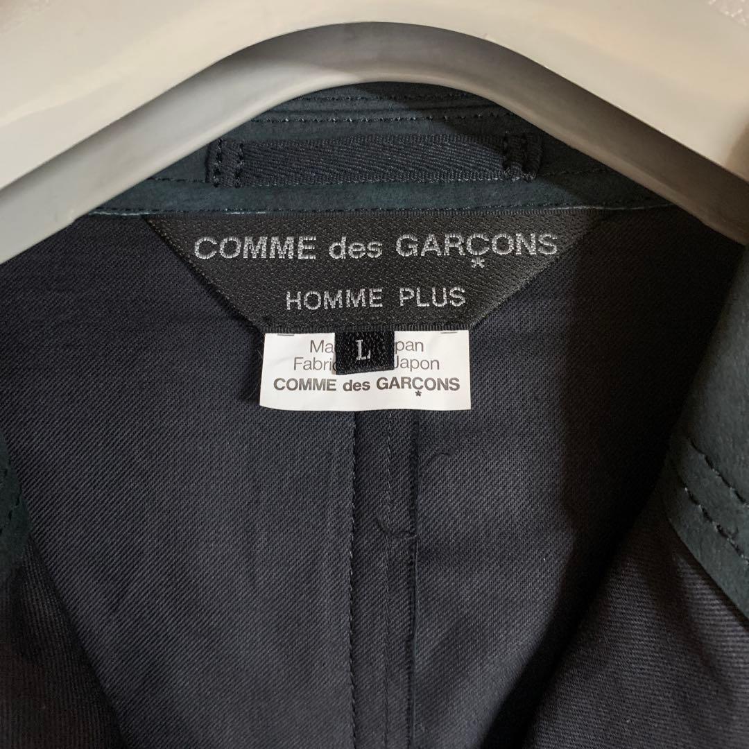 2002AW　裁ち切りデザインコート　コムデギャルソンオムプリュス　海外品番