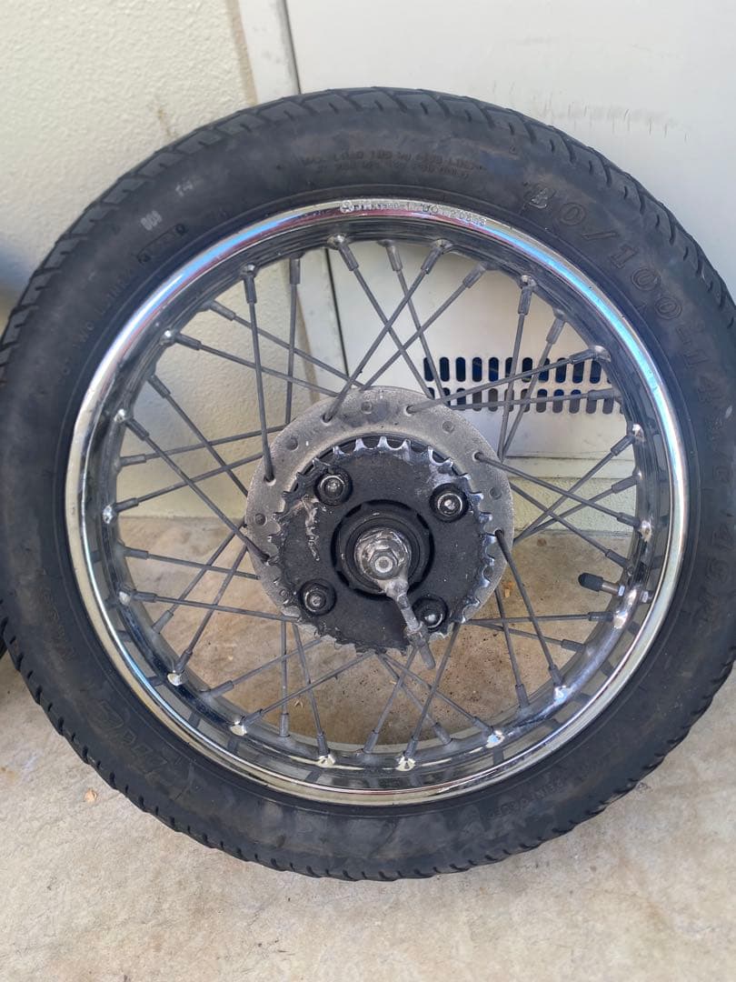 郵政カブホイールセットJA10