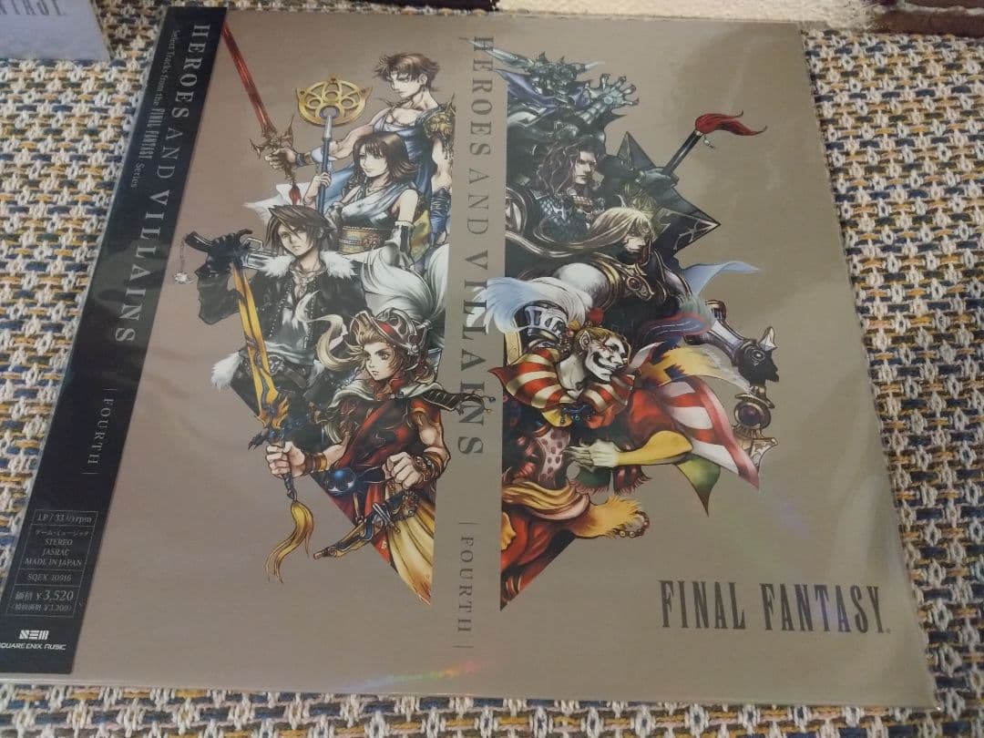 新品　未使用　HEROES AND VILLAINS FINAL FANTASY
