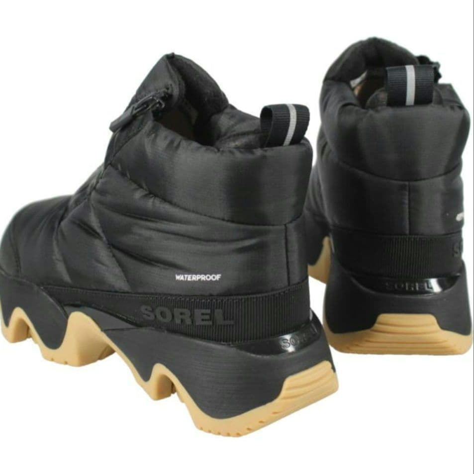 ソレルブーティキネティックインパクトパフィー ジップ ウォータープルーフ