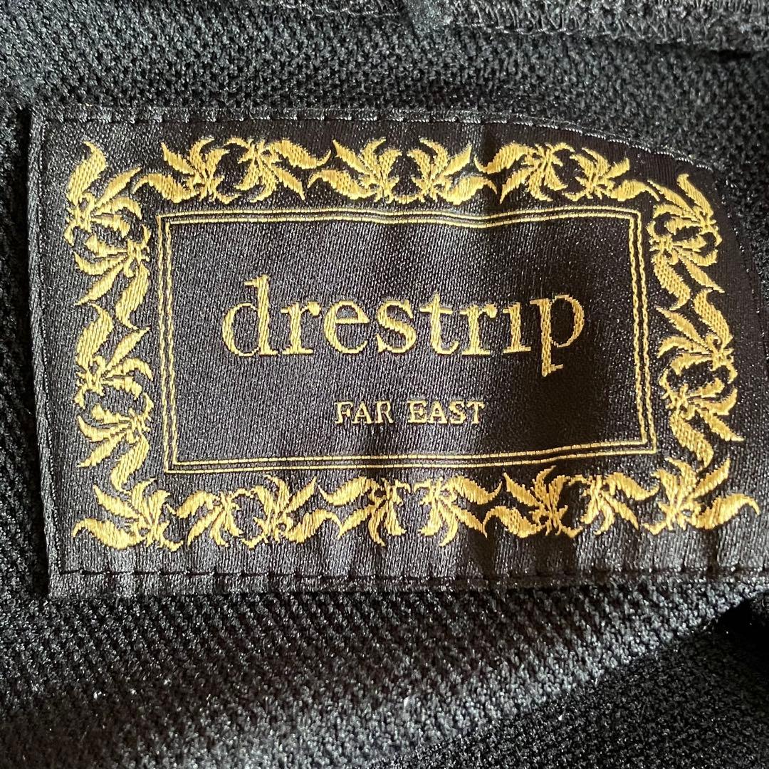 【drestrip】ドレストリップ　百式ジャージ　トラックジャケット　黒　金　М