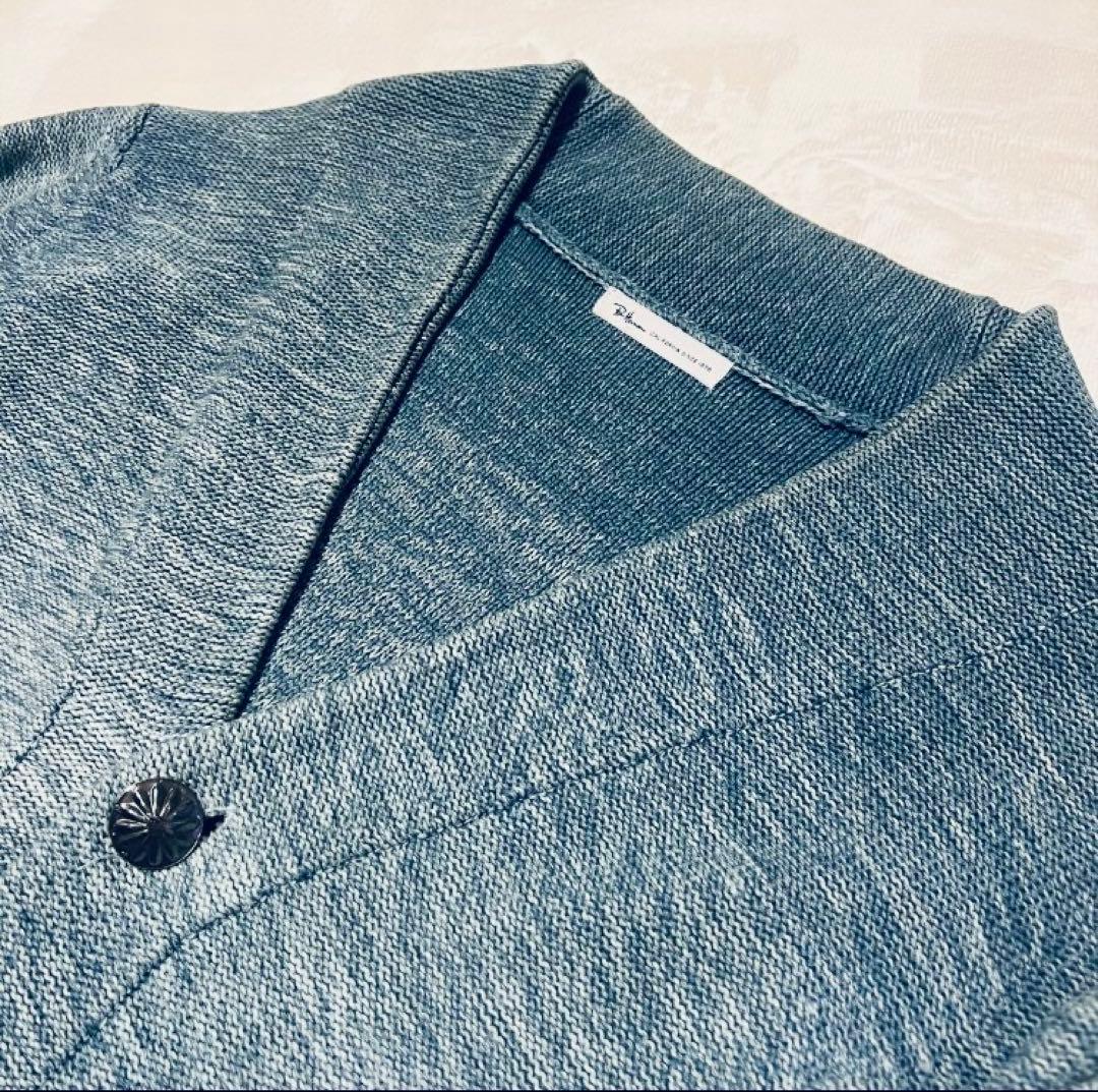 ロンハーマン　インディゴ　カーディガン コンチョ　RHC サイズL