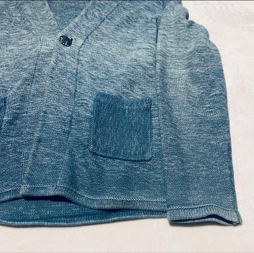 ロンハーマン　インディゴ　カーディガン コンチョ　RHC サイズL