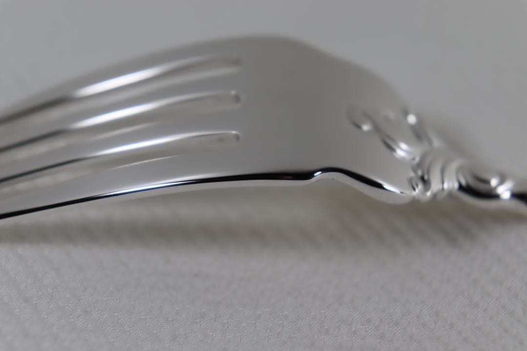 ウォレス■スターリング製サラダフォーク◆ロマンス・オブ・ザ・シー■超重量級！