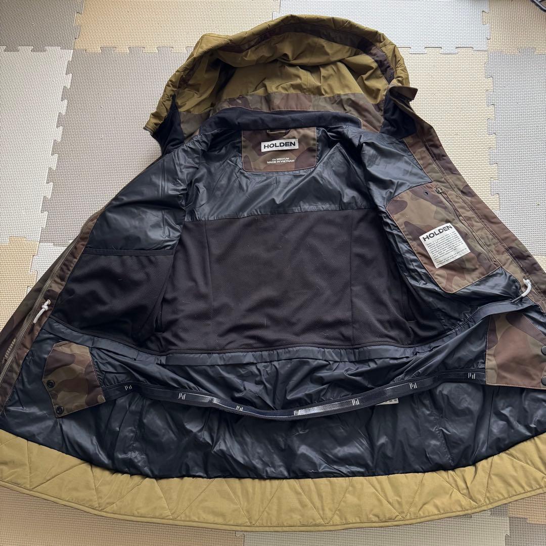 HOLDEN カモフラージュ 迷彩 スノーボードウェア M 上下セット