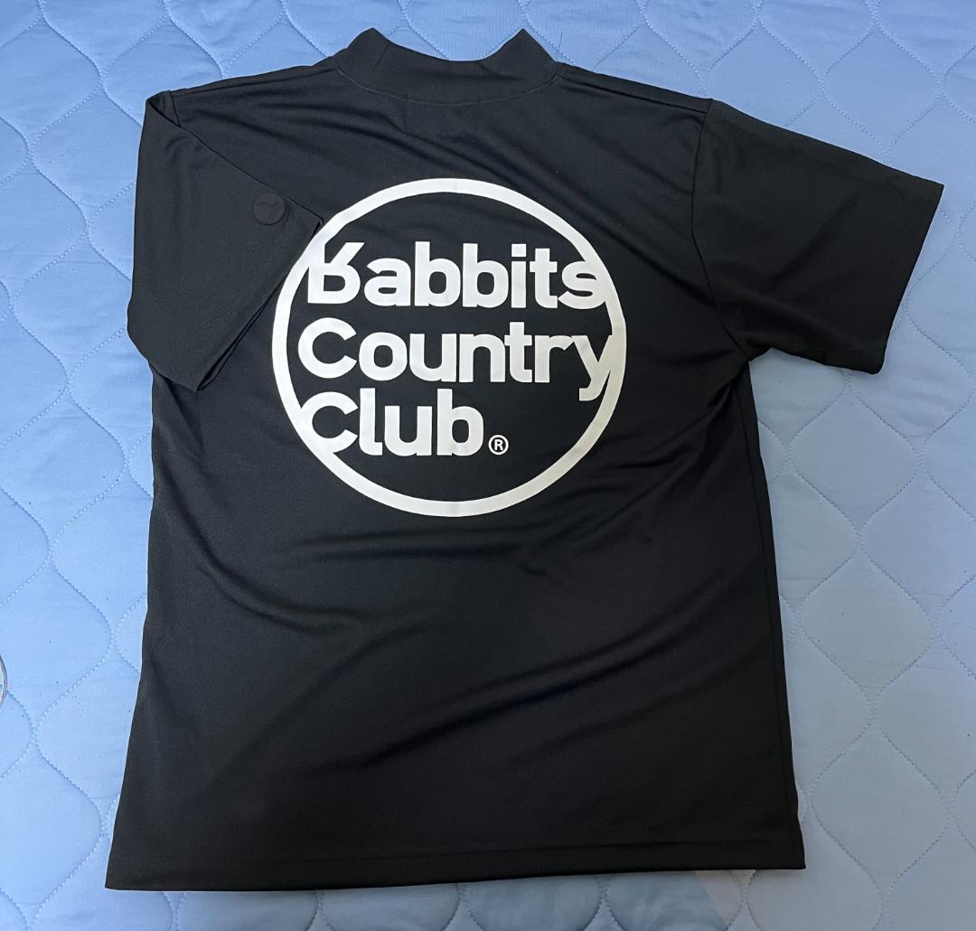 ♯FR2 モックネック Tシャツ Black 黒 rabbits country L108887150