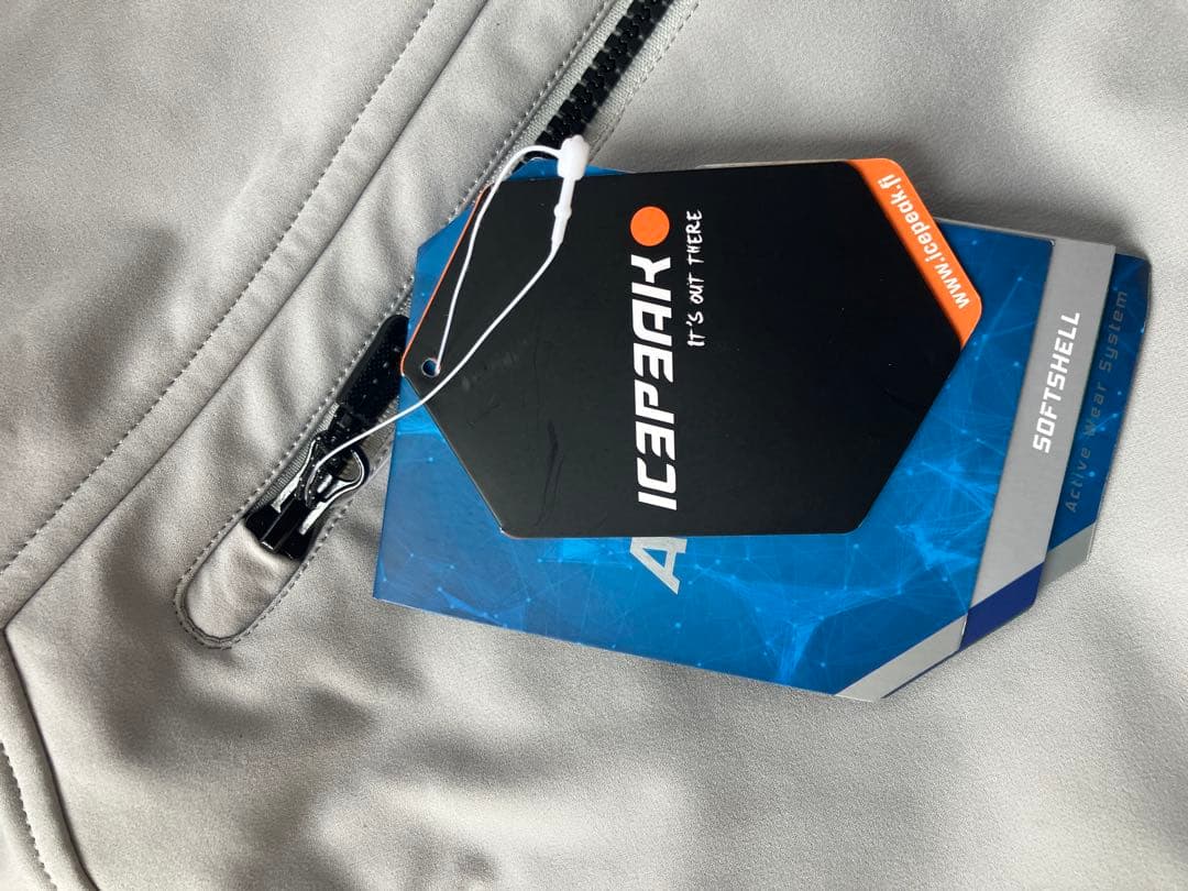 ICEPEAK CATO グレー パーカー　M 新品未使用