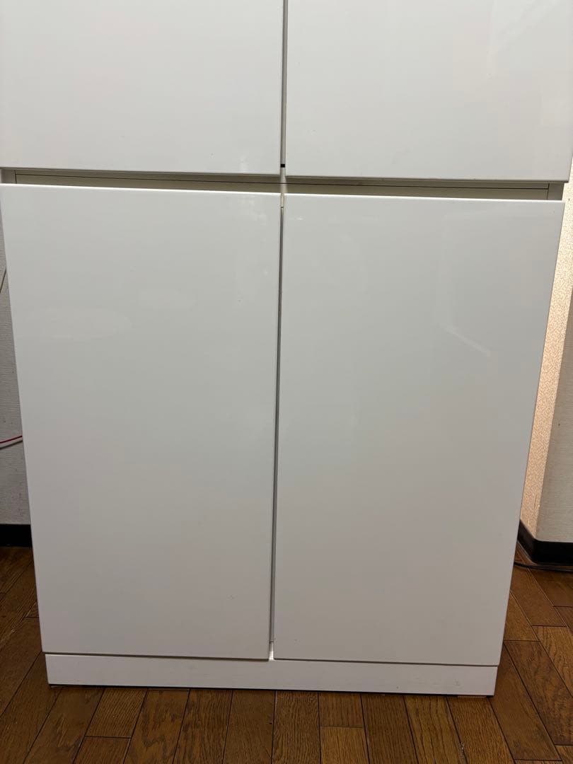 ニトリ キッチンキャビネット VINA ヴィナ ハイタイプ上置き付 1/25迄