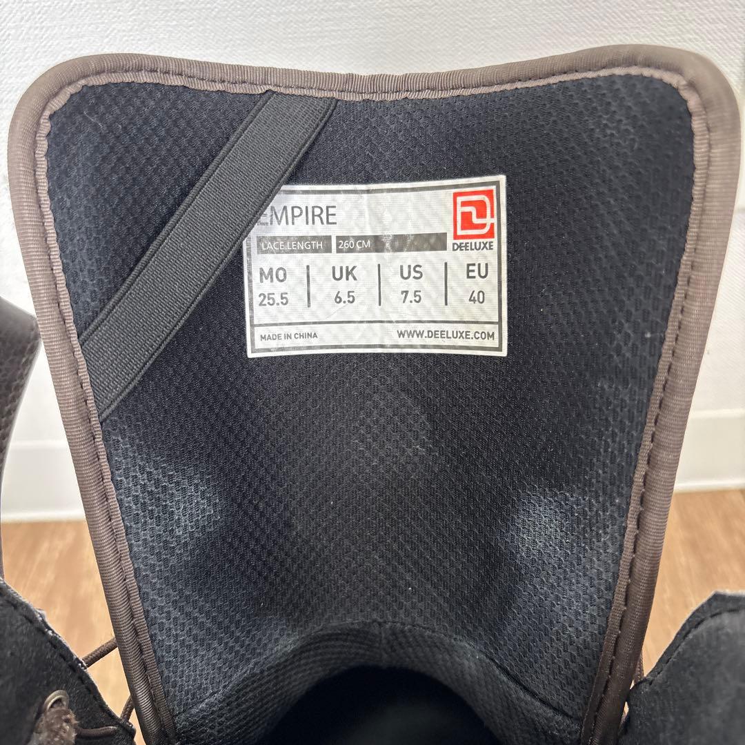 DEELUXE　EMPIRE　ディーラックス　エンパイア　ブラウン　25.5