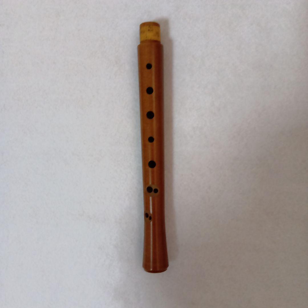 木製ソプラノリコーダー ケース付き