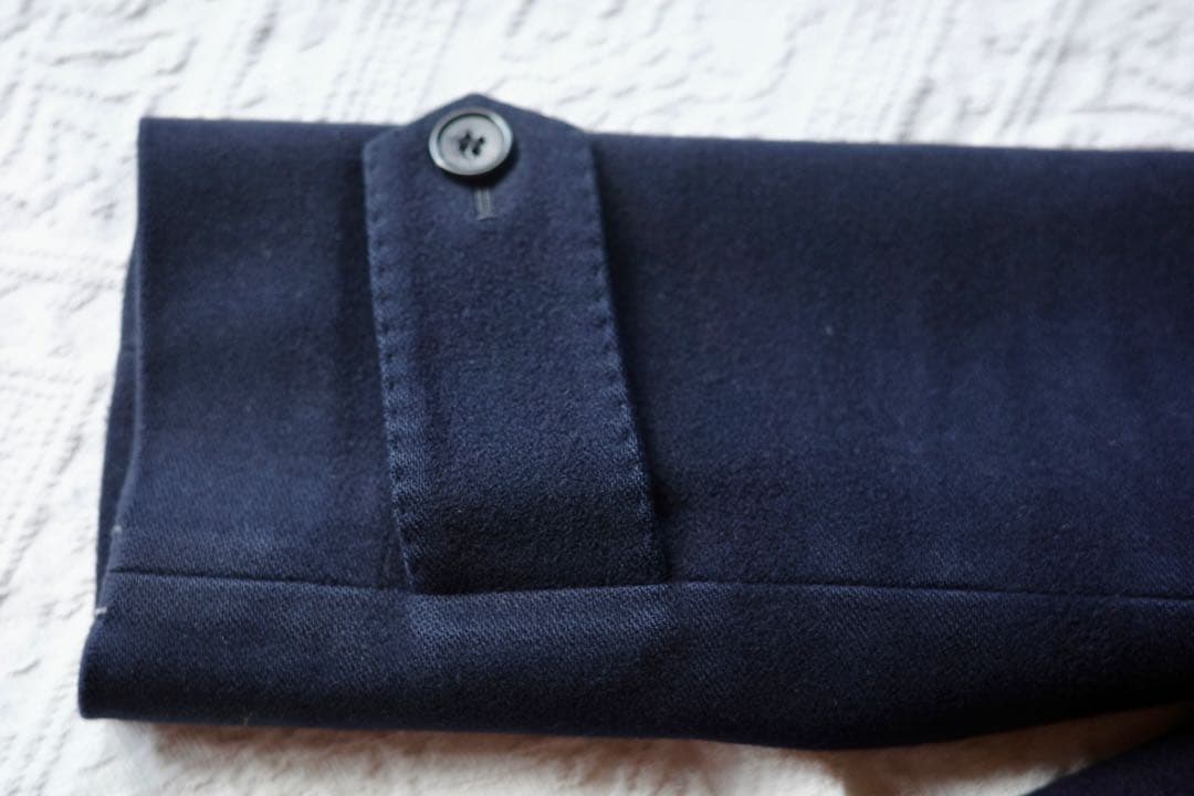 WELLINGTON ステンカラーコート 36 ネイビー S