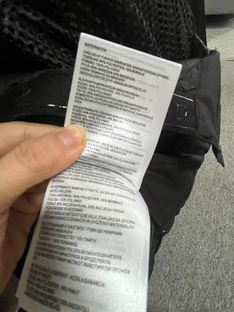 《人気》 極希少✨ブラック ダウンジャケット フード付き~~~~