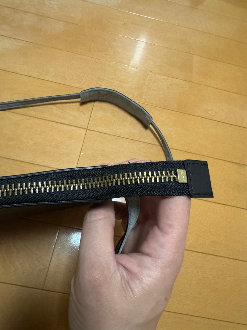 GANZO OIL GLOVE (オイルグローブ) サコッシュM ブラック