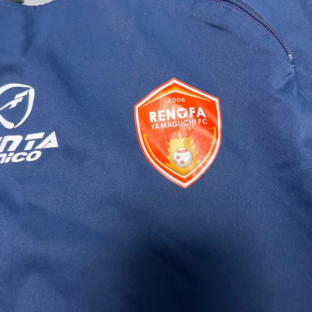 激レア レノファ山口 サッカー 練習着 ピステ 2006年 FINTA