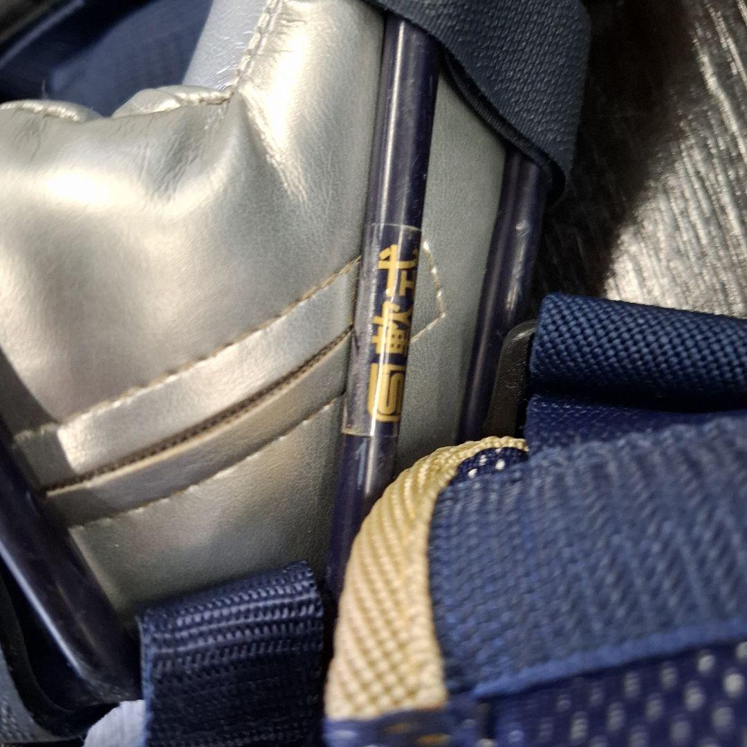 ZETT一般軟式捕手用具フルセット・ミット付(ルイスビルスラッガー)収納バッグ付