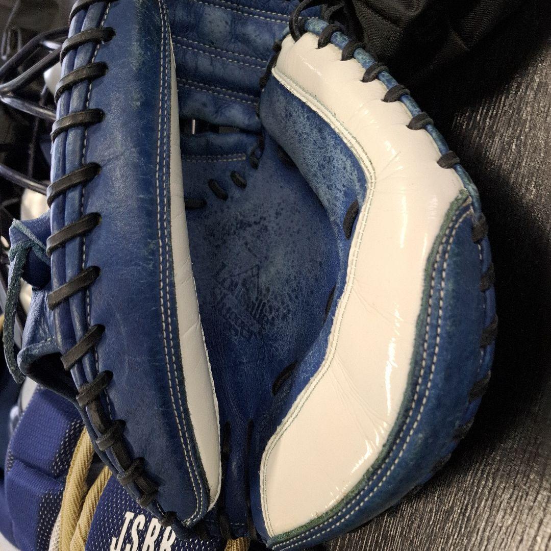 ZETT一般軟式捕手用具フルセット・ミット付(ルイスビルスラッガー)収納バッグ付