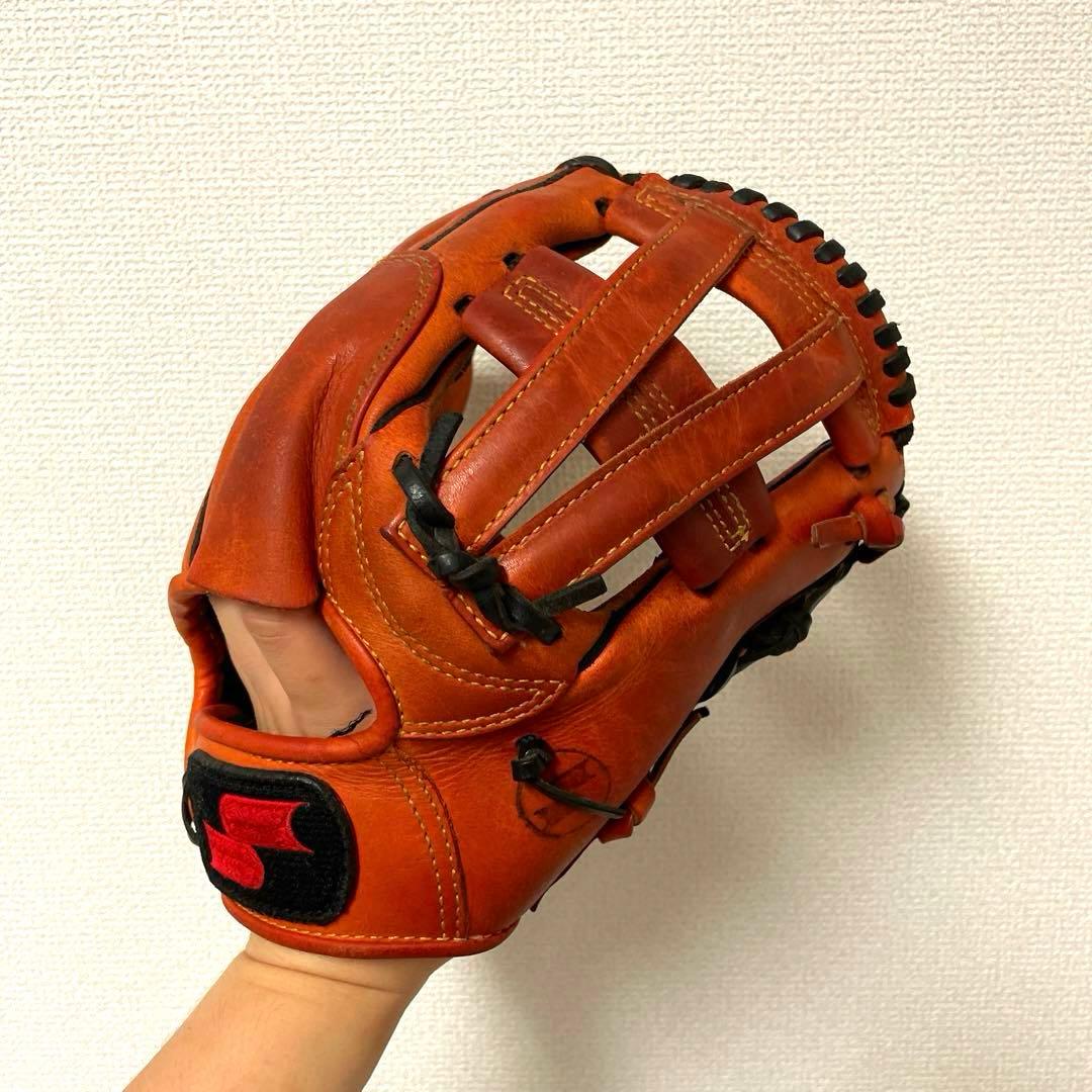 424 SSK スペシャルオーダー 型抜群 即戦力 硬式 内野手用グローブ