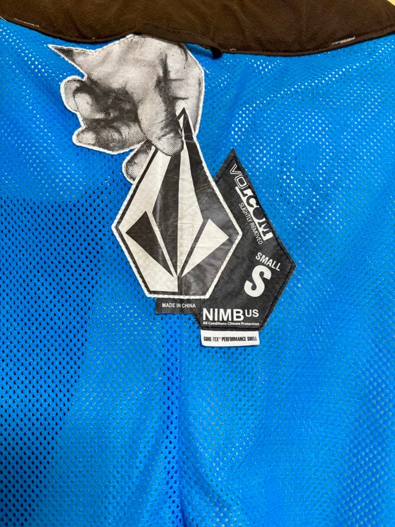 【貴重】VOLCOM ウェア　上下セット　グリーン ブラック