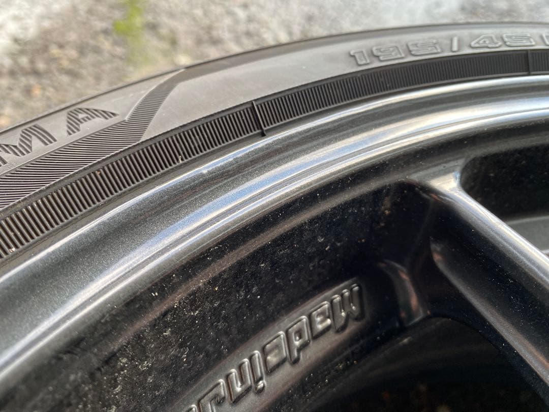 WedsSport TC105X 16×7J +43 タイヤ付(前後サイズ違い) - メルカリ