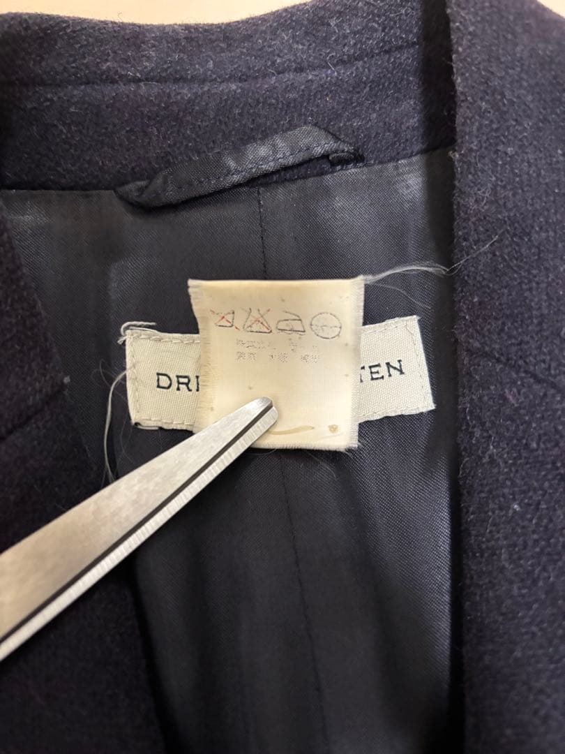 【ライカ期】　dries van noten チェスターコート