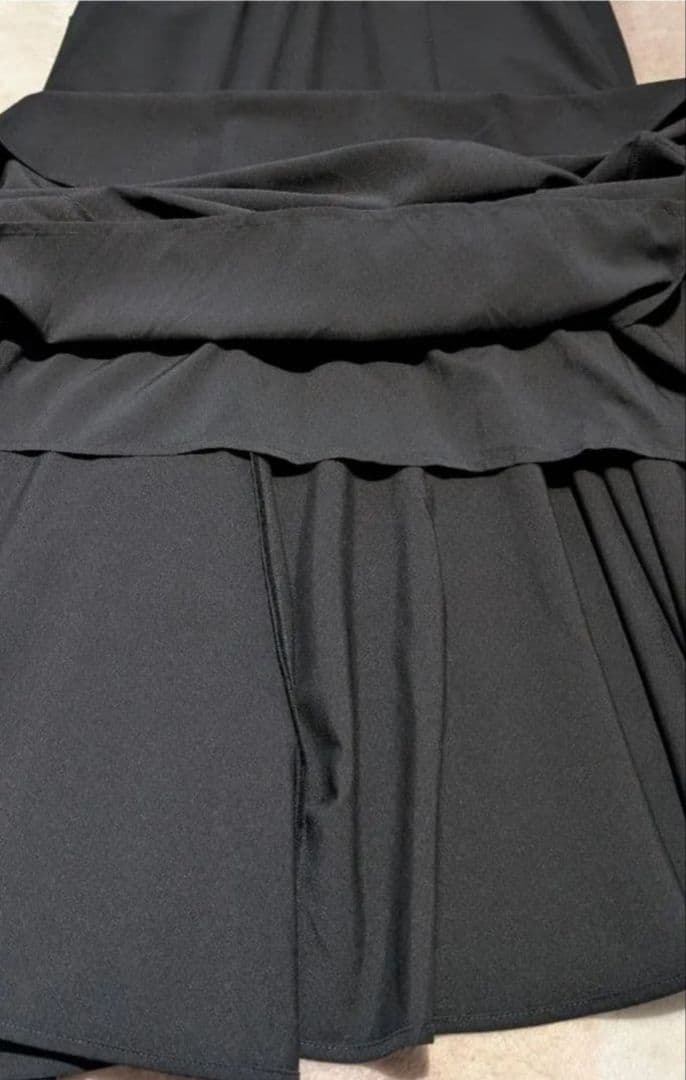 【24時間以内発送】SNIDEL ベルテッドヘムフレアスカート