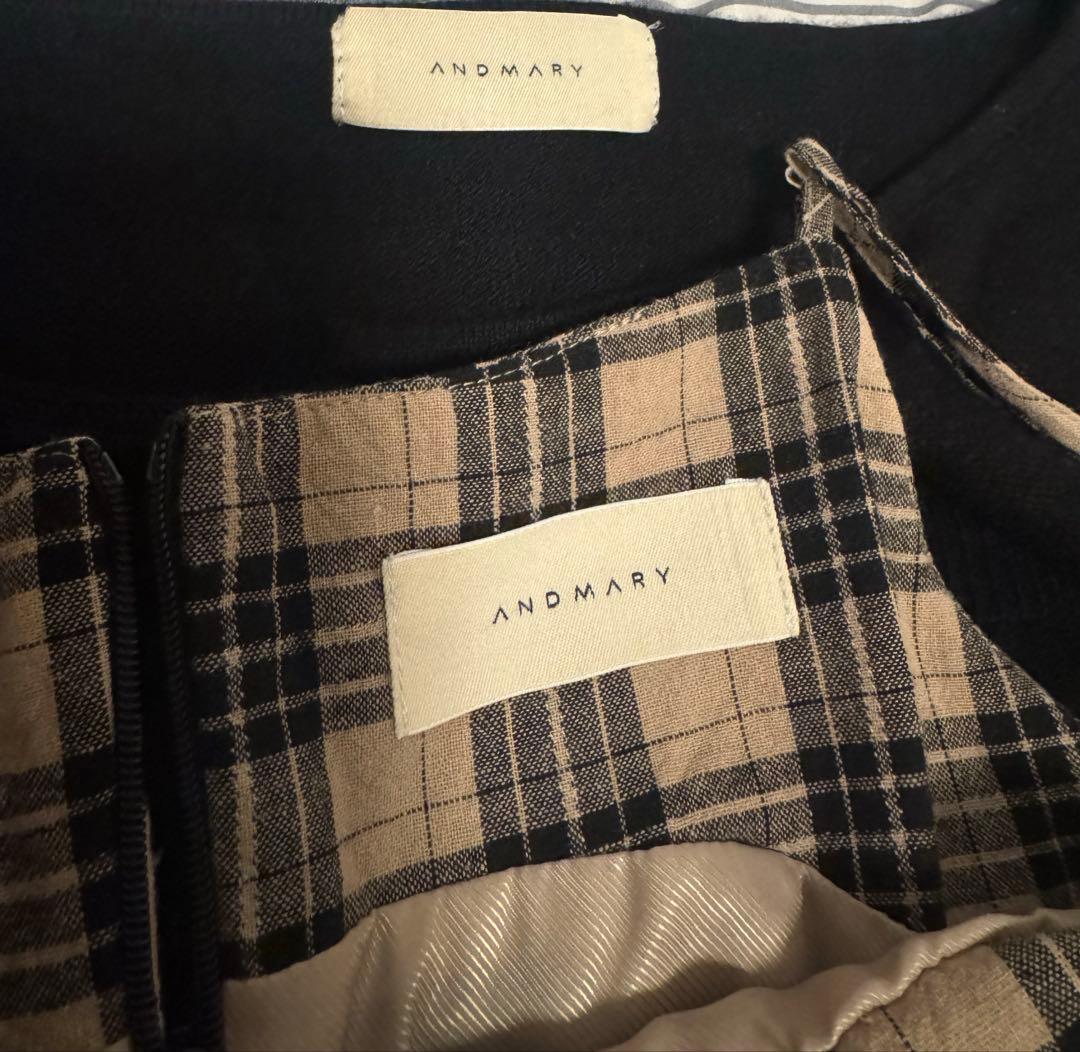 ⭐️正規品⭐️ andmary アンドマリー Aine set mini dress