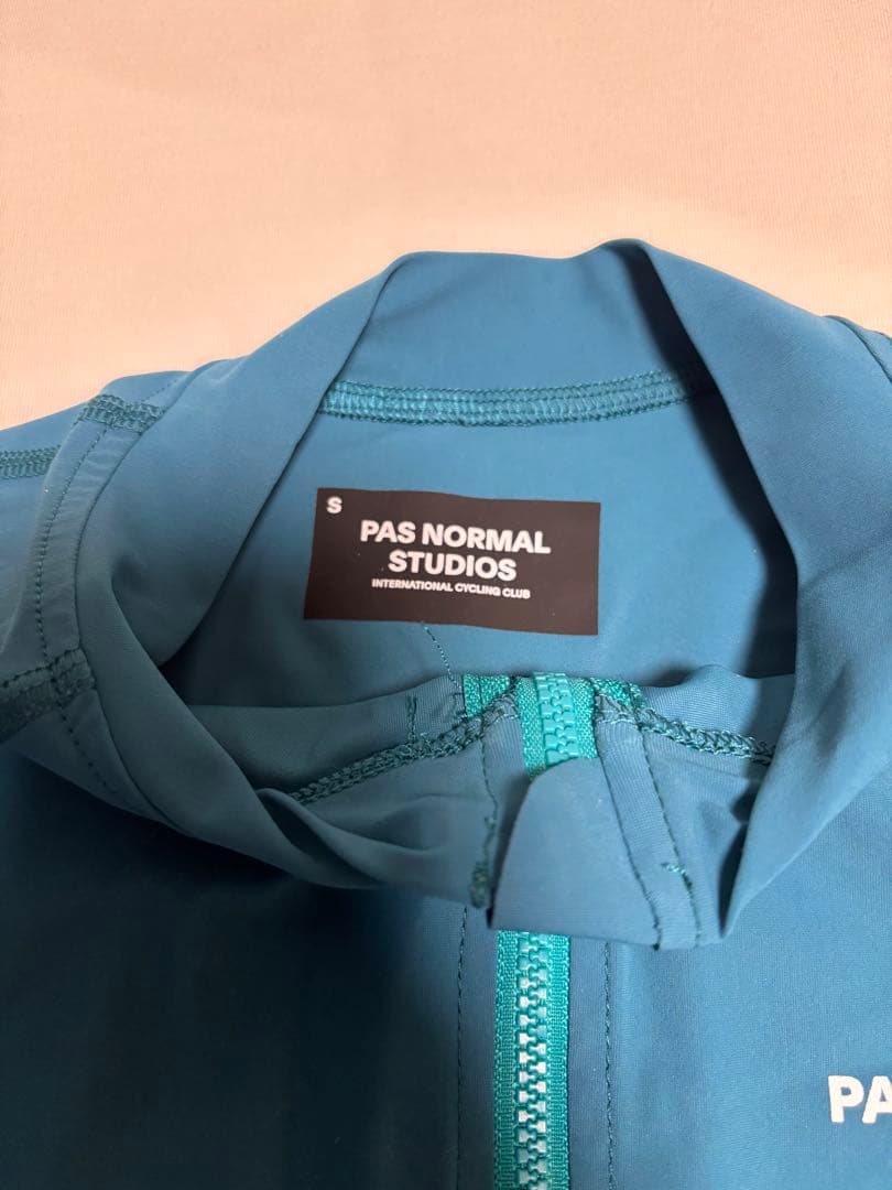 PAS NORMAL STUDIOS サイクルジャージ S 青 - メルカリ